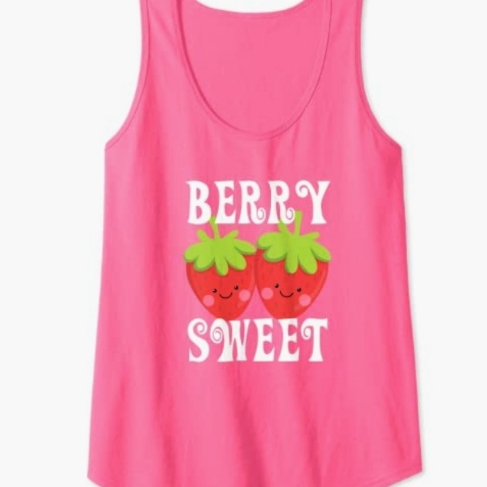 Berry Sweet tank top, Large